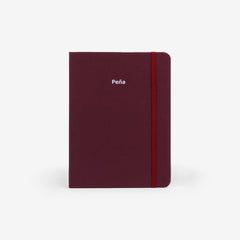 Plain Burgundy Undated Planner