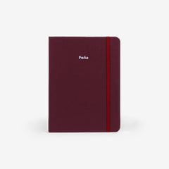 Plain Burgundy Undated Planner