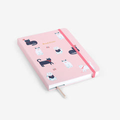 Cats Pink Undated Planner