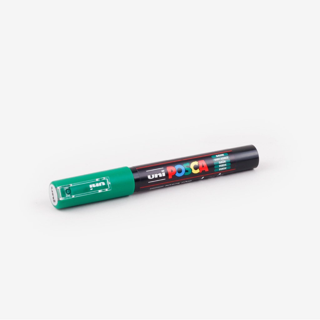 Uni Posca Marker PC 3ML - Glitter Green