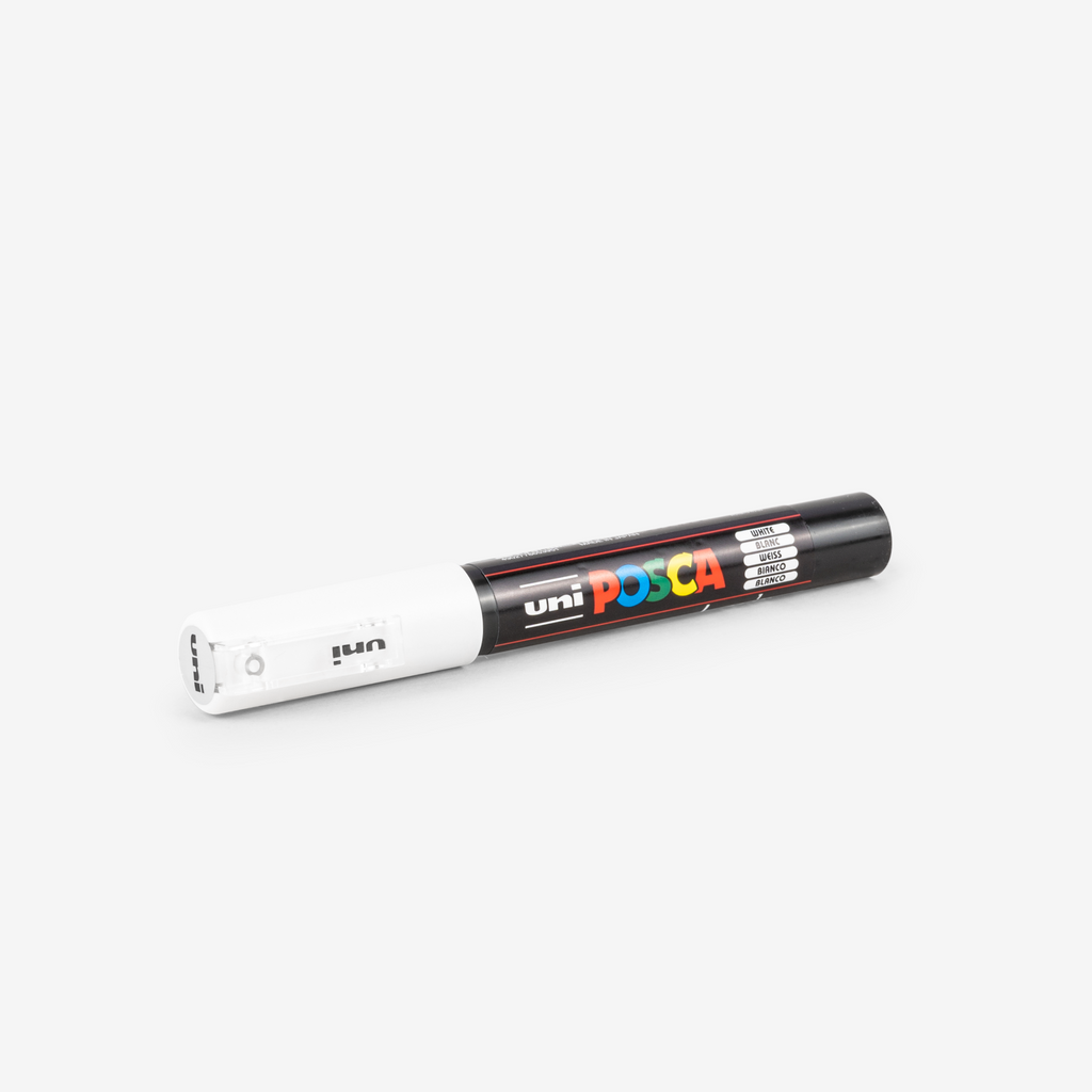 NEW! Posca Brush Pen (1-10mm) - White — Surrey Art School
