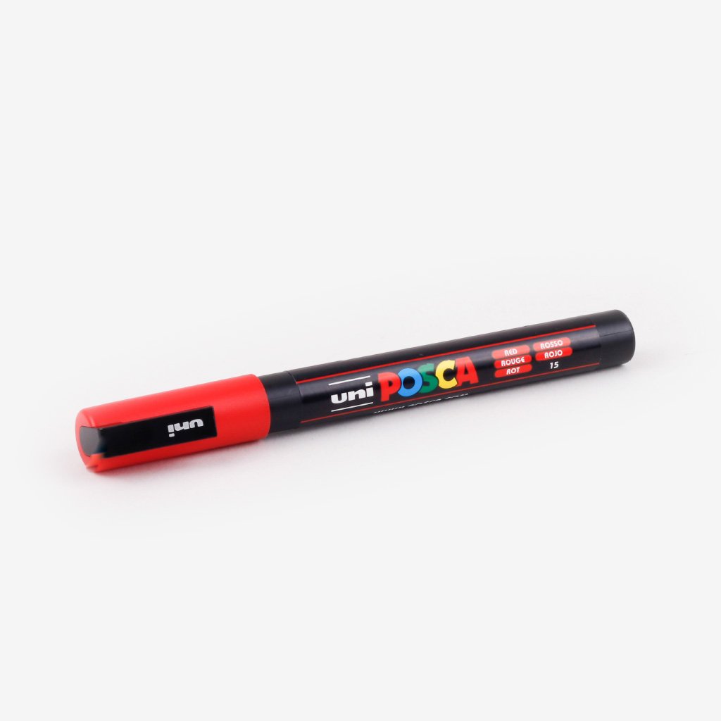 Uni Posca Marker PC 3M - Red