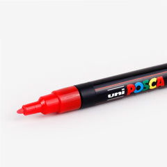Uni Posca Marker PC 3M - Red