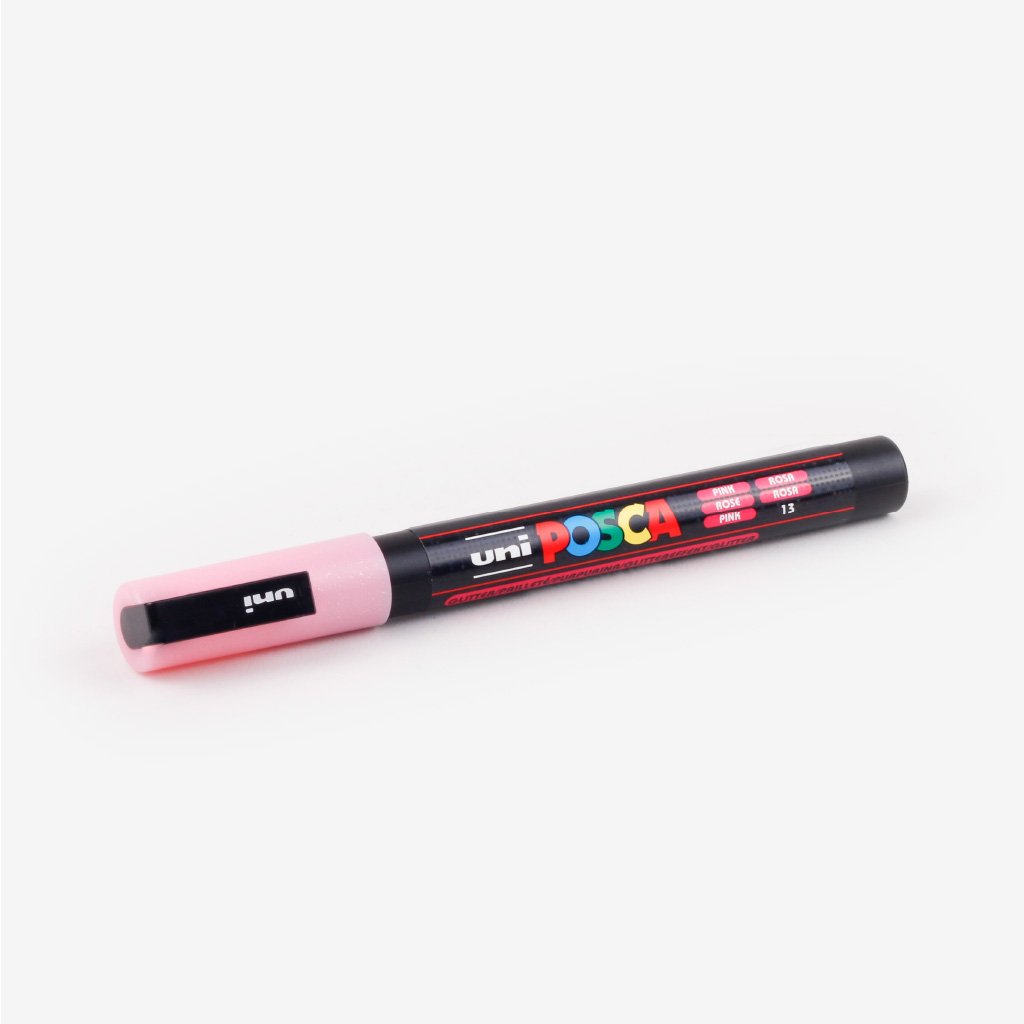 Uni Posca Marker PC 3ML - Glitter Pink