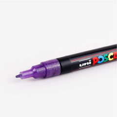 Uni Posca Marker PC 3ML - Glitter Violet