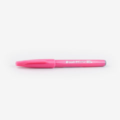 Pentel Fude Touch Brush Sign Pen - Pink