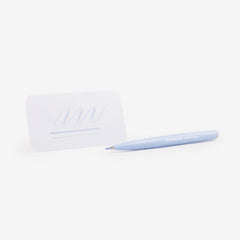 Pentel Fude Touch Brush Sign Pen - Grey Blue