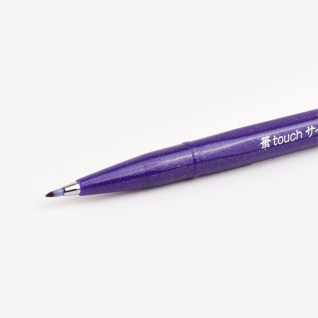 Pentel Fude Touch Brush Sign Pen - Violet