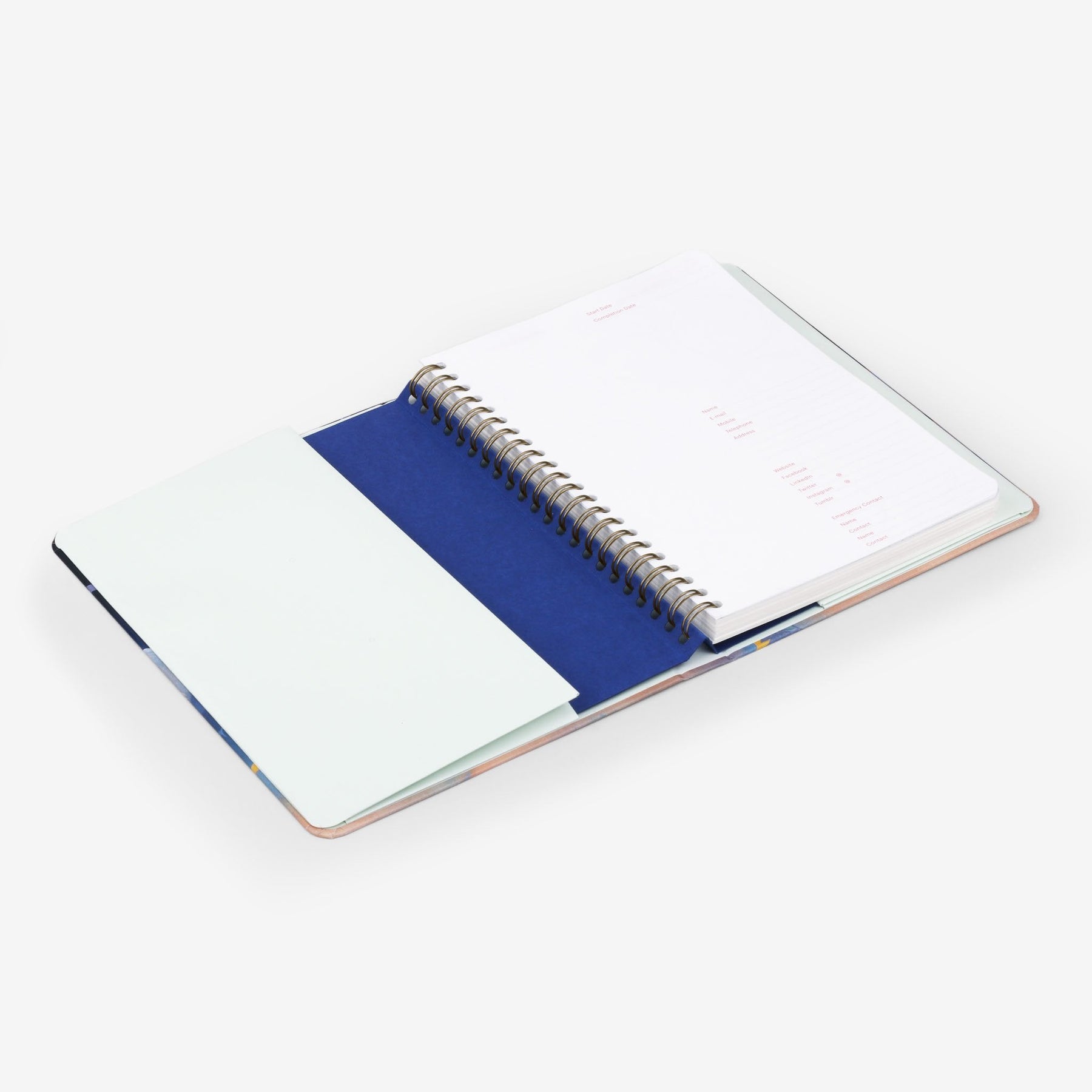 Cream Soda Wirebound Notebook