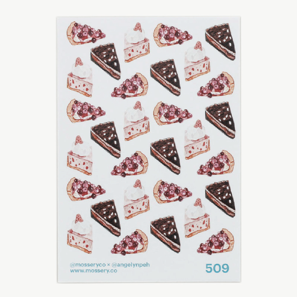 Artist Series Stickers: Dessert Tarts (STC-509)