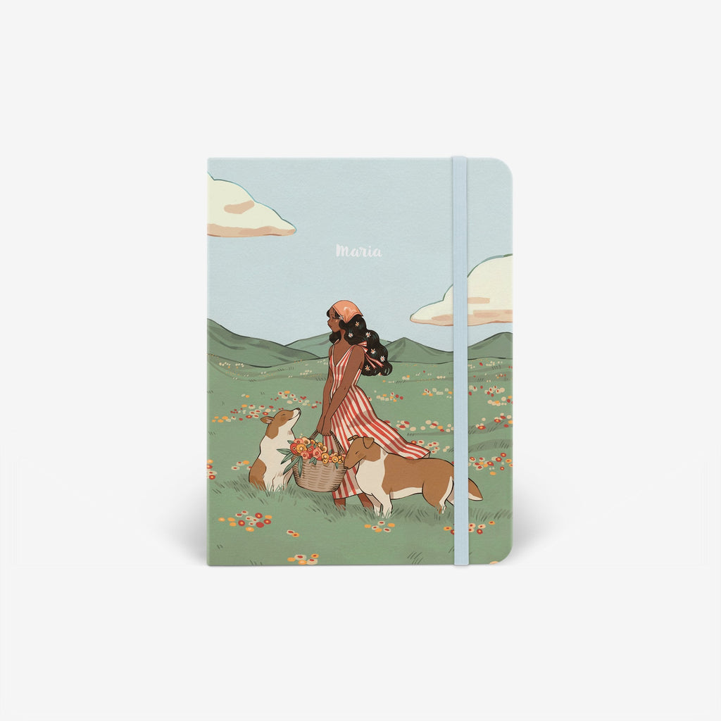 Spring Collies Undated Planner