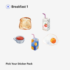 Food Sticker Pack