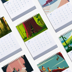 The Great Outdoor 2023 Desk Calendar