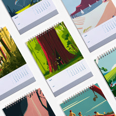 The Great Outdoor 2023 Desk Calendar
