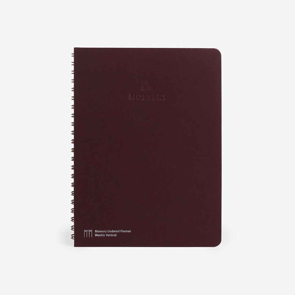 Vertical Regular Wirebound Planner Refill (Undated)