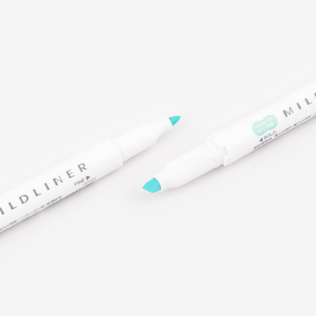 Mildliner Double-Sided Highlighter - Blue Green