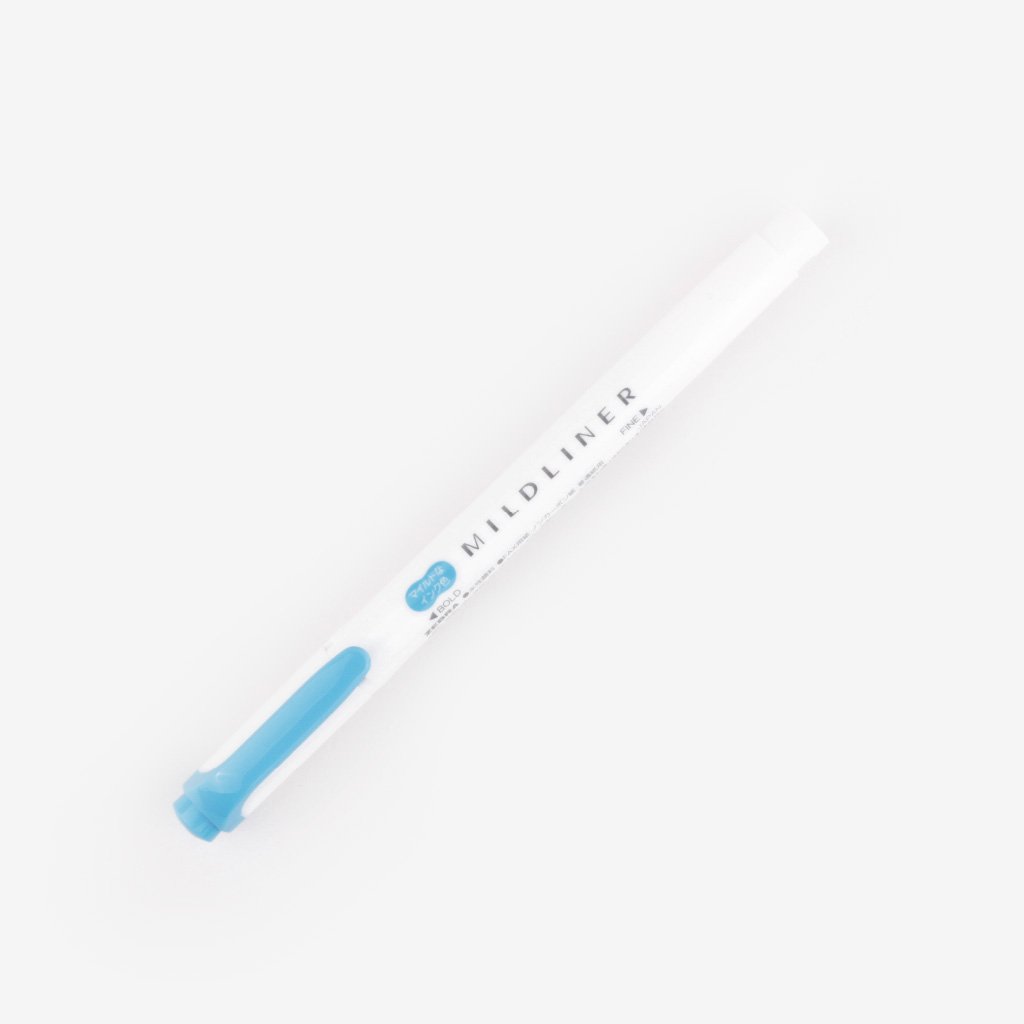 Mildliner Double-Sided Highlighter - Cyan
