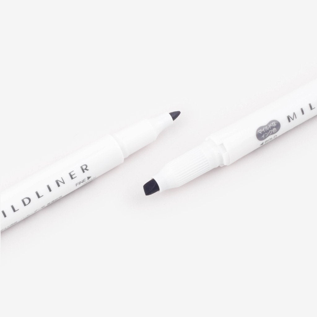 Mildliner Double-Sided Highlighter - Dark Gray