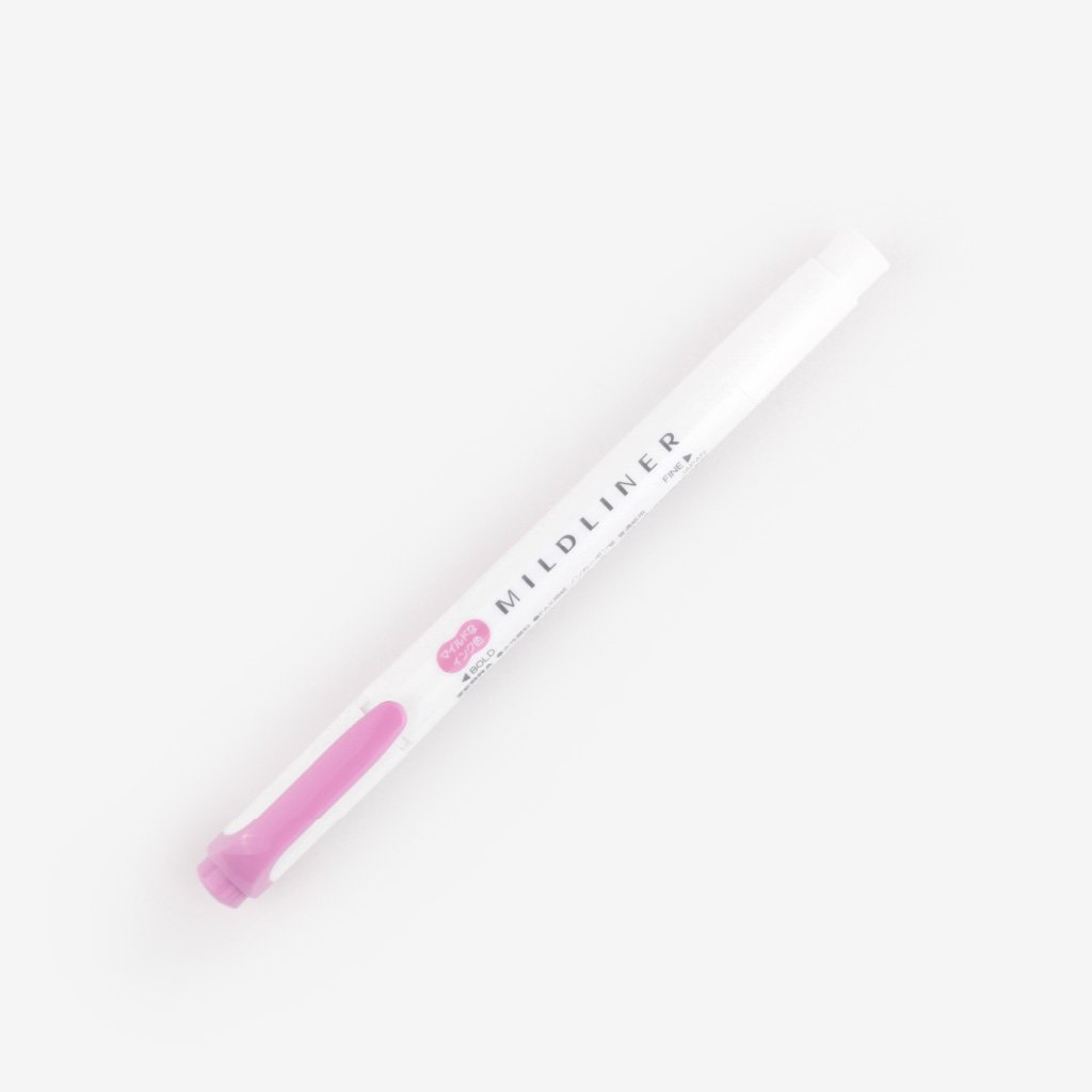 Mildliner Double-Sided Highlighter - Magenta