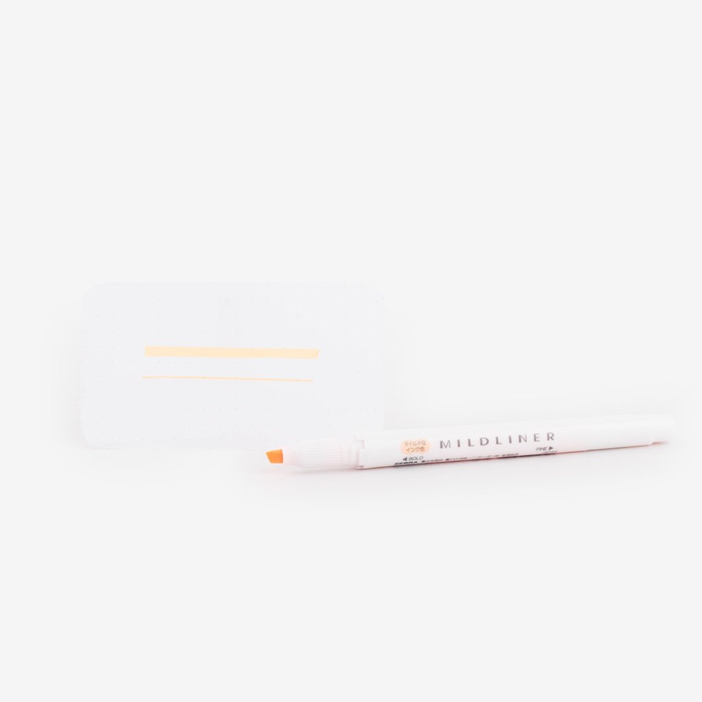 Mildliner Double-Sided Highlighter - Orange