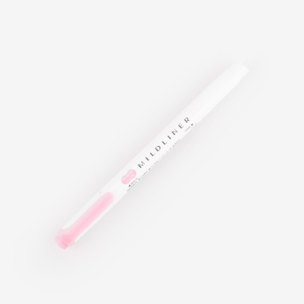 Mildliner Double-Sided Highlighter - Pink