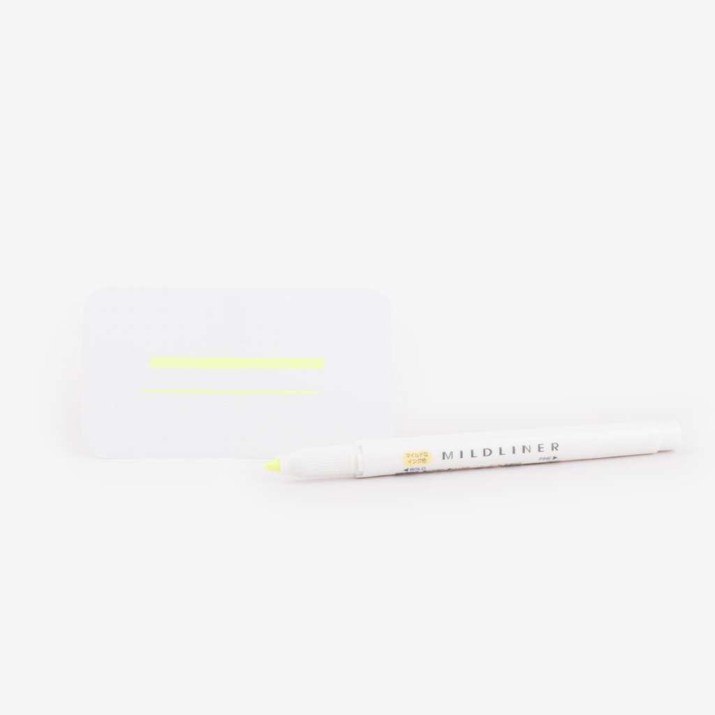 Mildliner Double-Sided Highlighter - Yellow