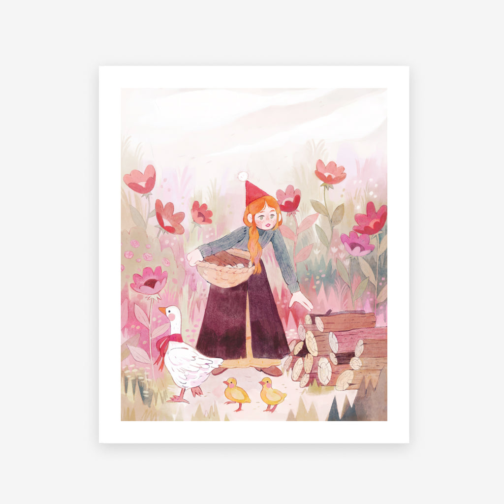 Jardin D'hiver Art Print