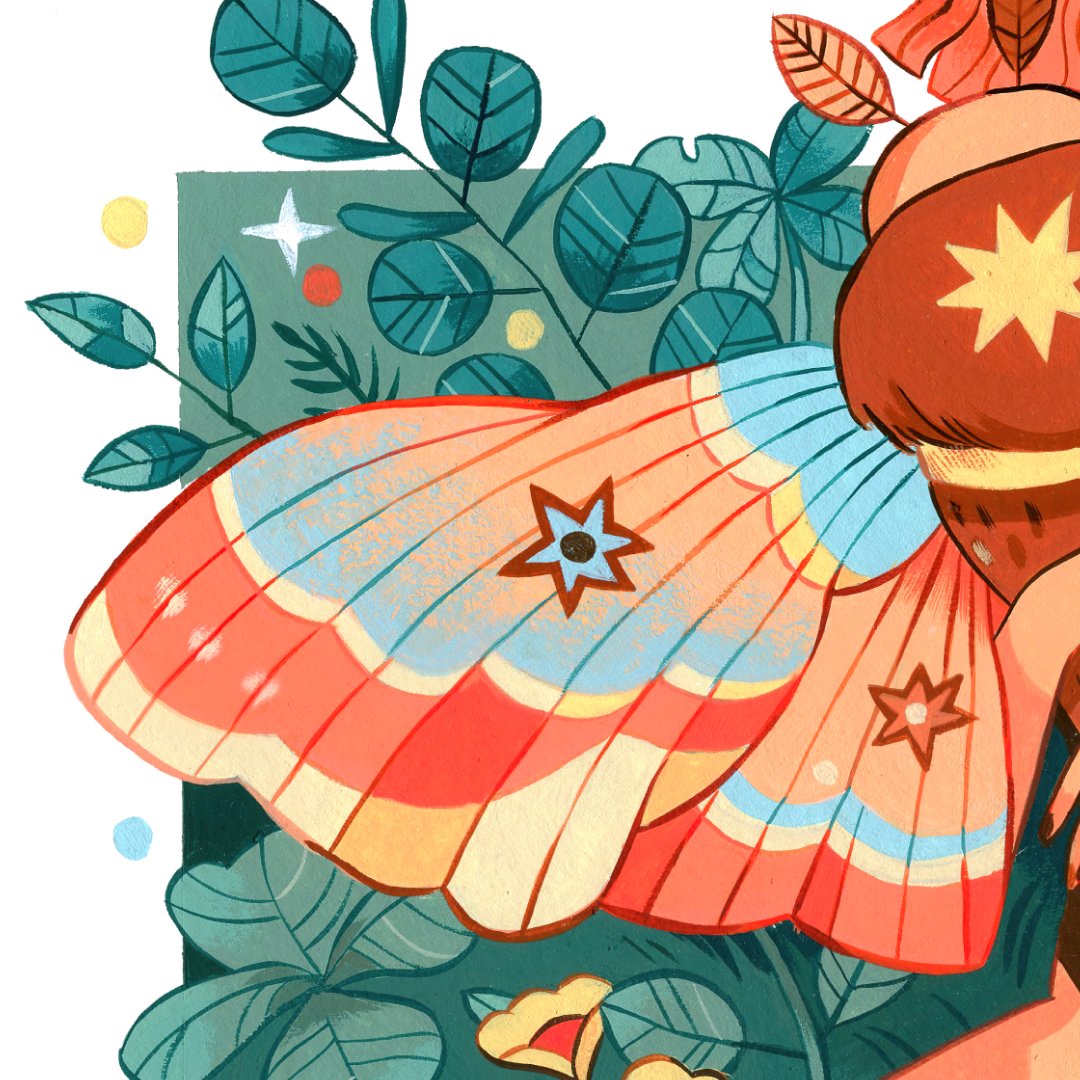 Moth Art Print