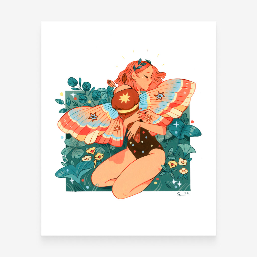 Moth Art Print