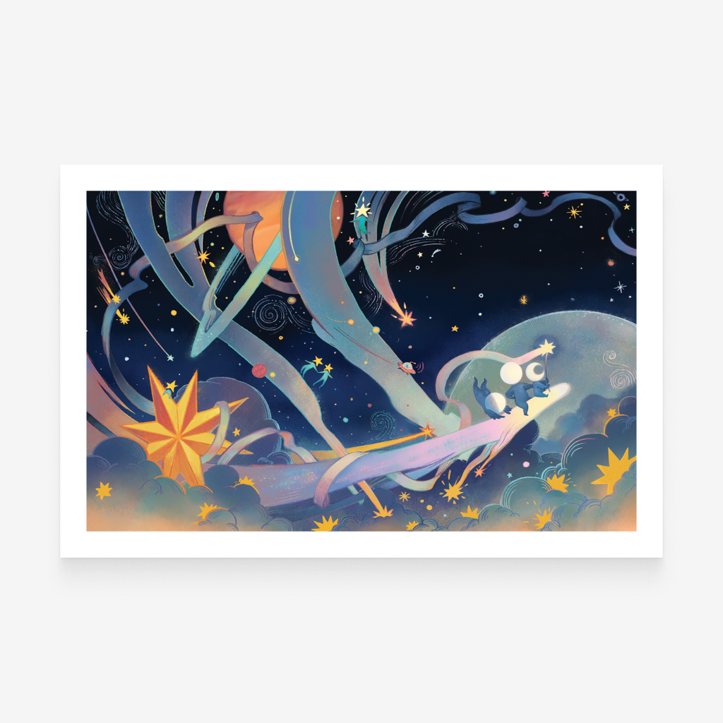 Cosmic Adventure Art Print