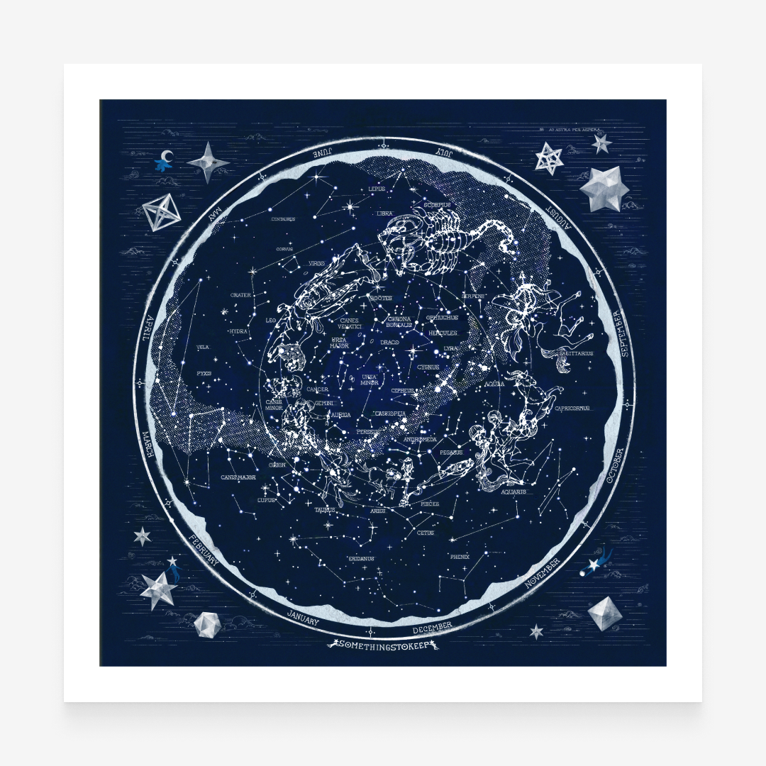 Stargaze Art Print