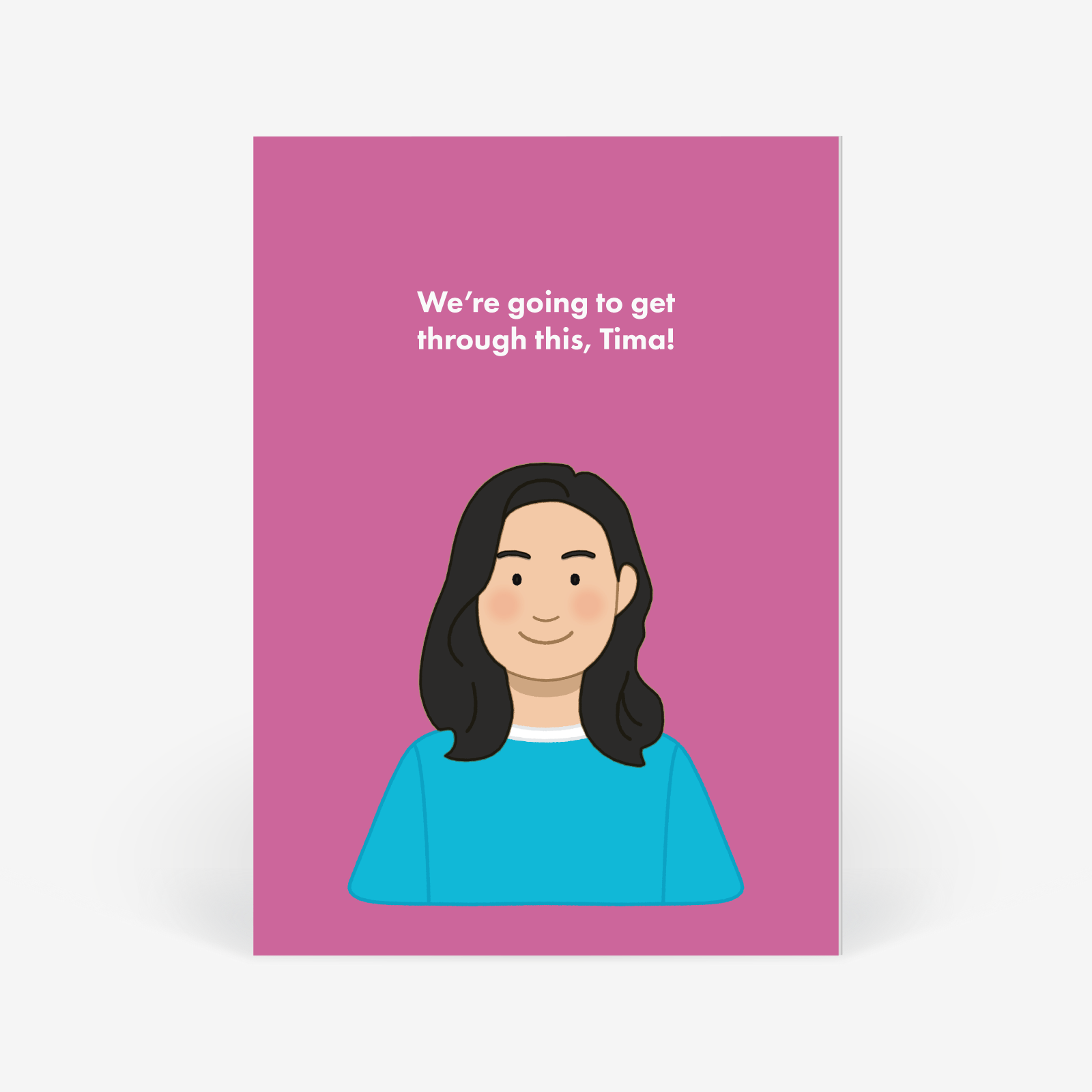 Care Card: Personalised Portrait Commission