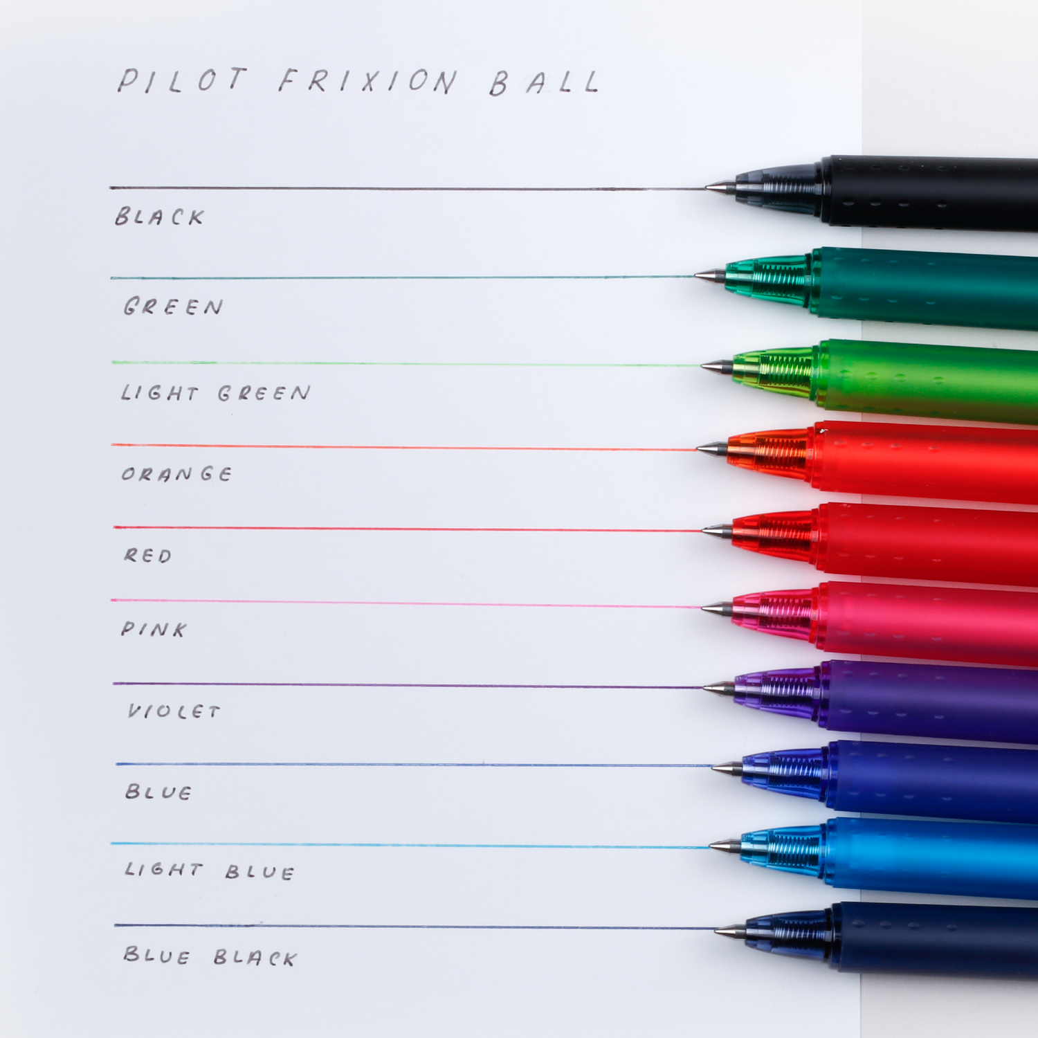 Pilot FriXion Ball Pen - 0.5 mm - Light Green