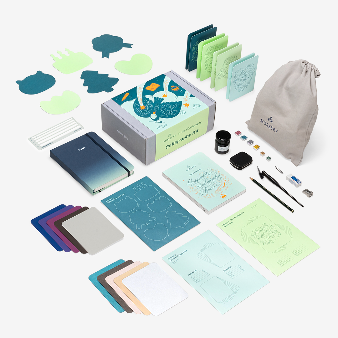 Inez Calligraphy Kit by @inezcalligraphy
