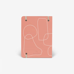 Pink Clay Wirebound Notebook