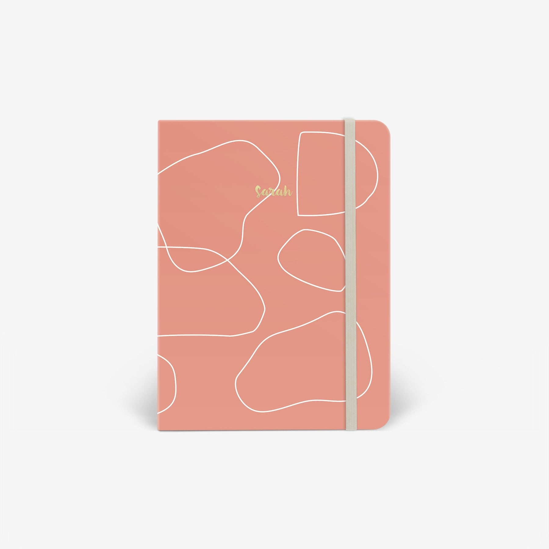 Pink Clay Wirebound Notebook