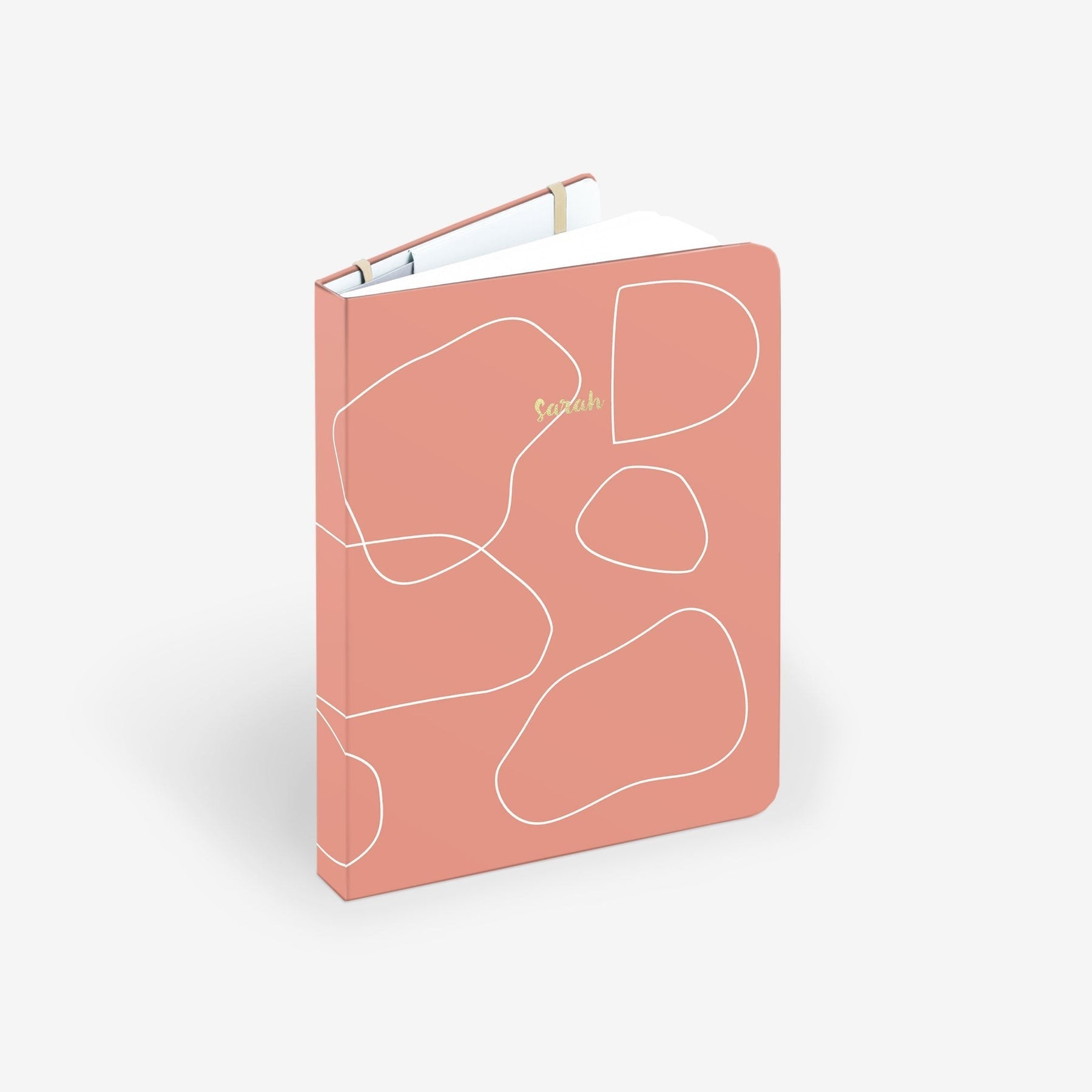 Pink Clay Threadbound Notebook