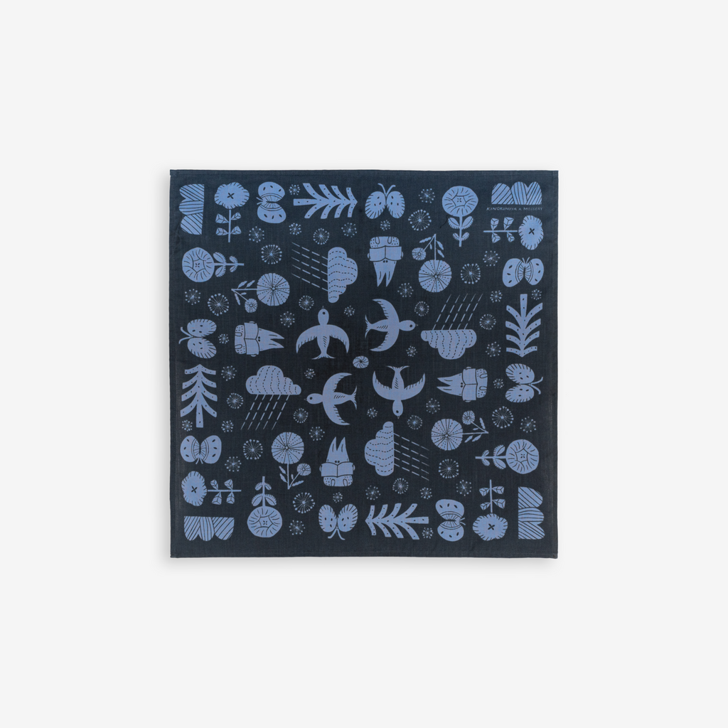 Second Chance: Furoshiki Wrapping Cloth - Midnight Blue
