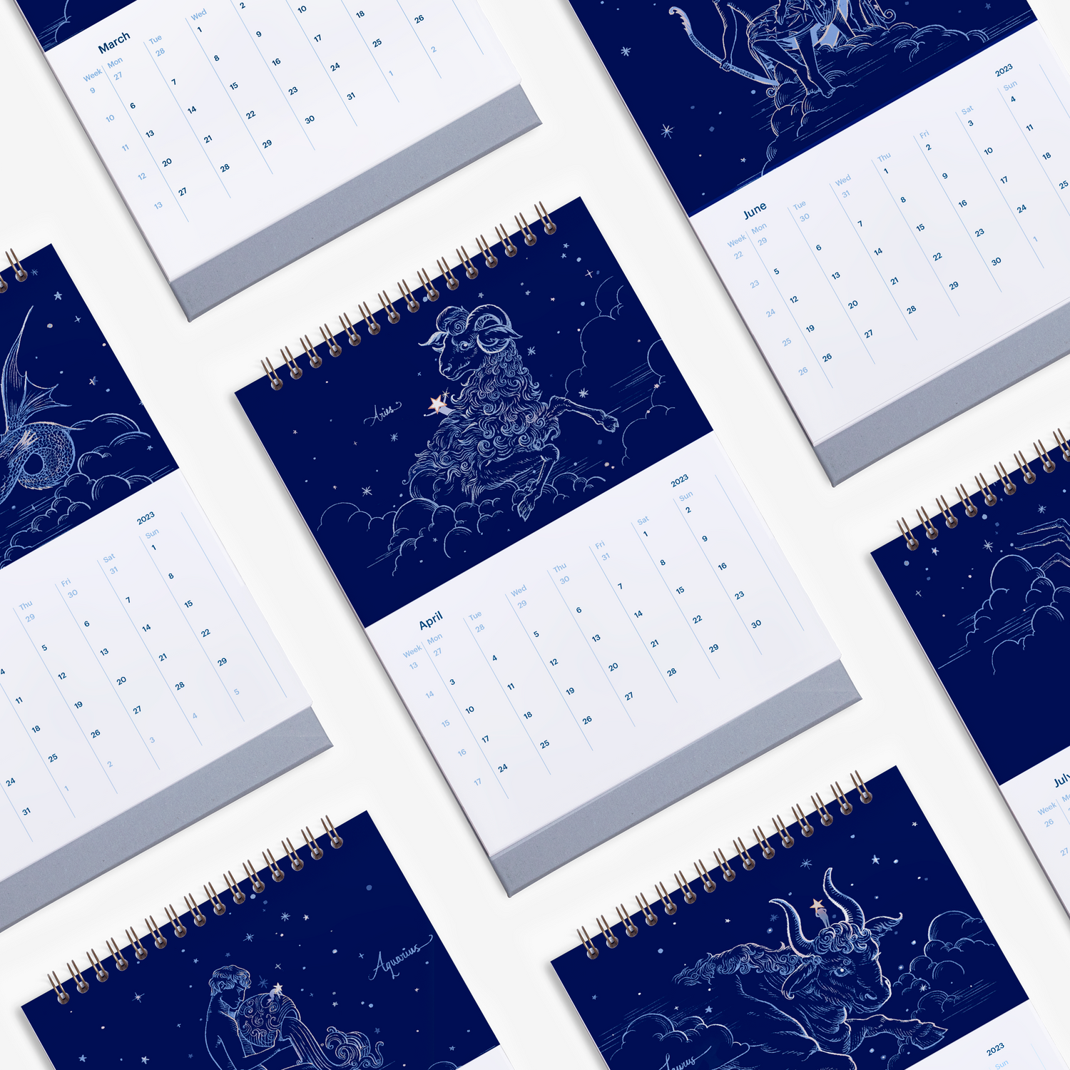 Prolet Calendar Desk Calendar Design